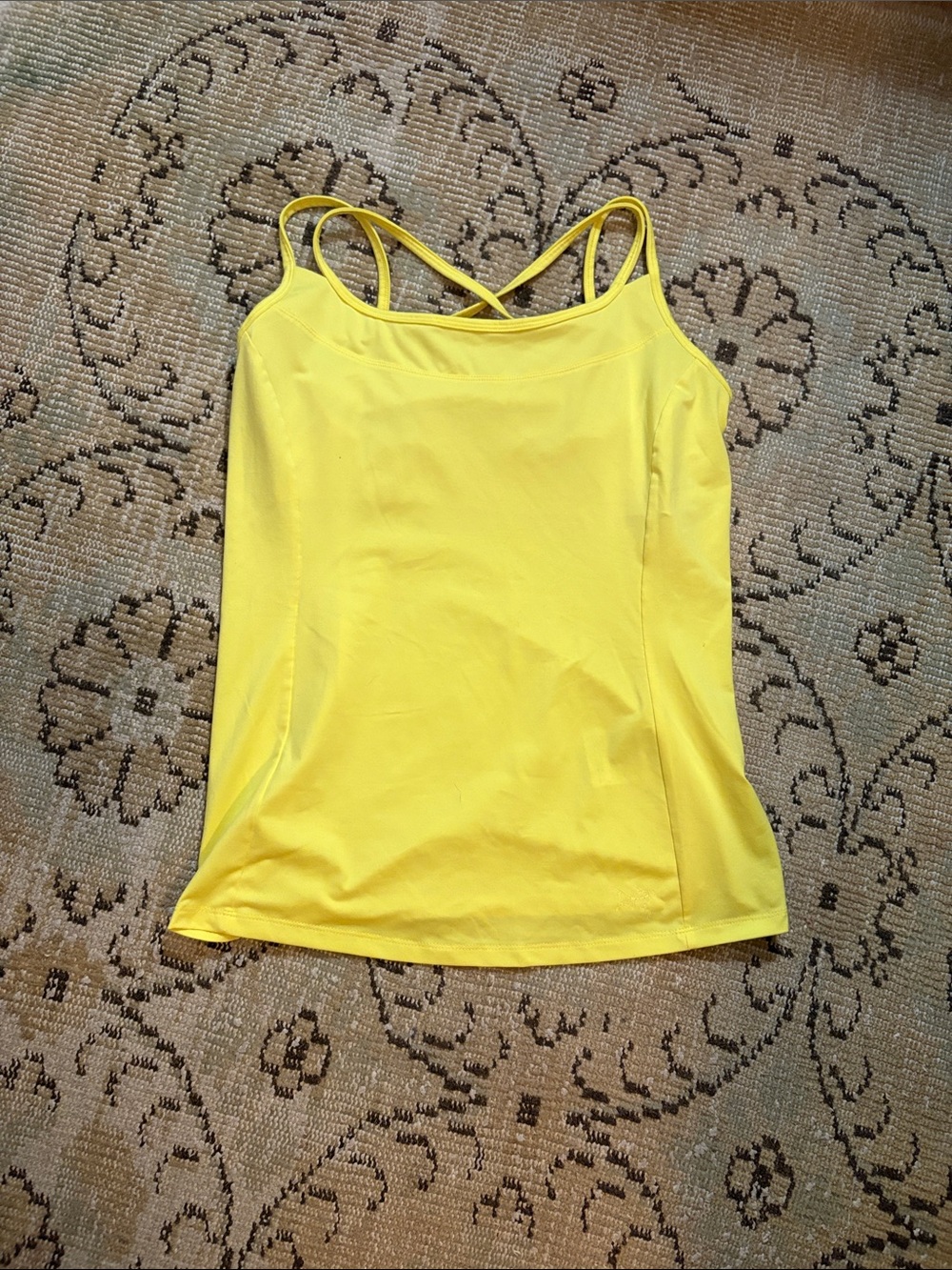 Arc'teryx Bright Yellow Crossback Performance Camisole